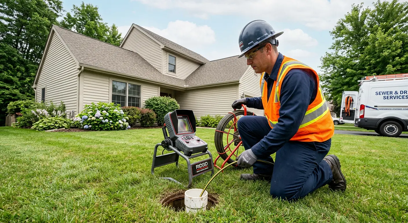 Sewer Line Cleaning in White Center, WA
